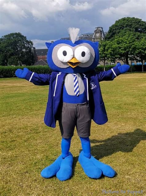 Slip into a mascot outfit